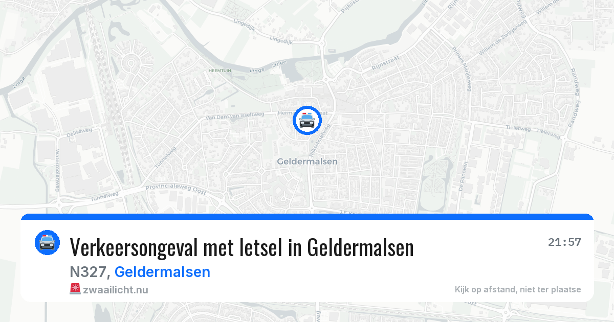 Verkeersongeval met letsel in Geldermalsen — 3 mei 2026
