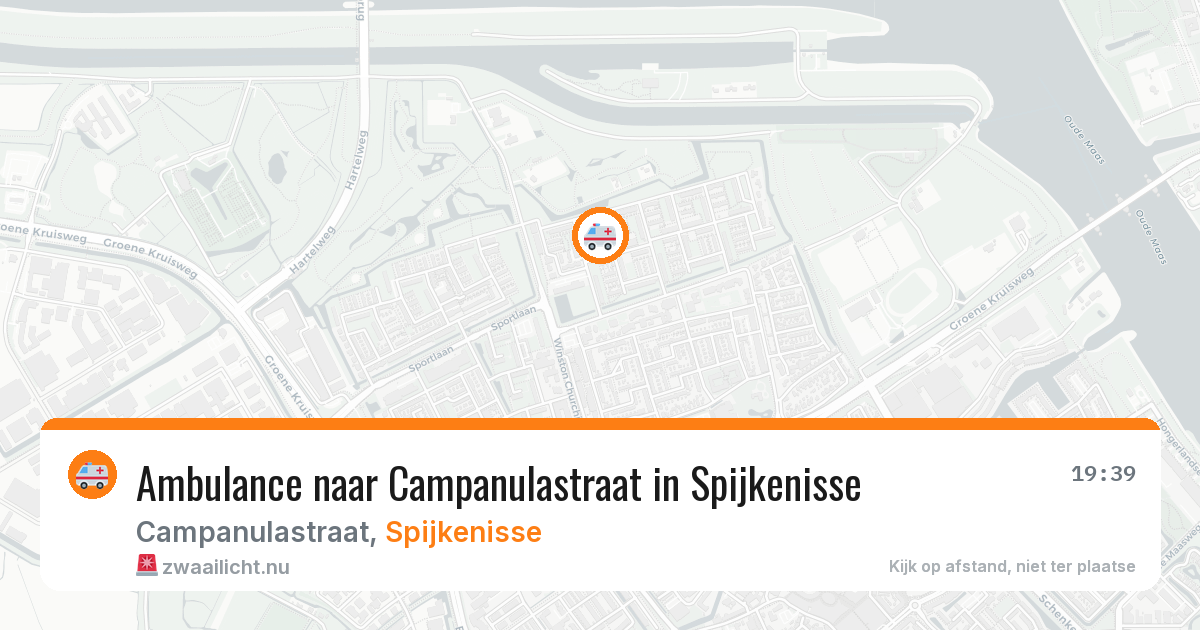 Ambulance naar Campanulastraat in Spijkenisse — 24 mrt 2026