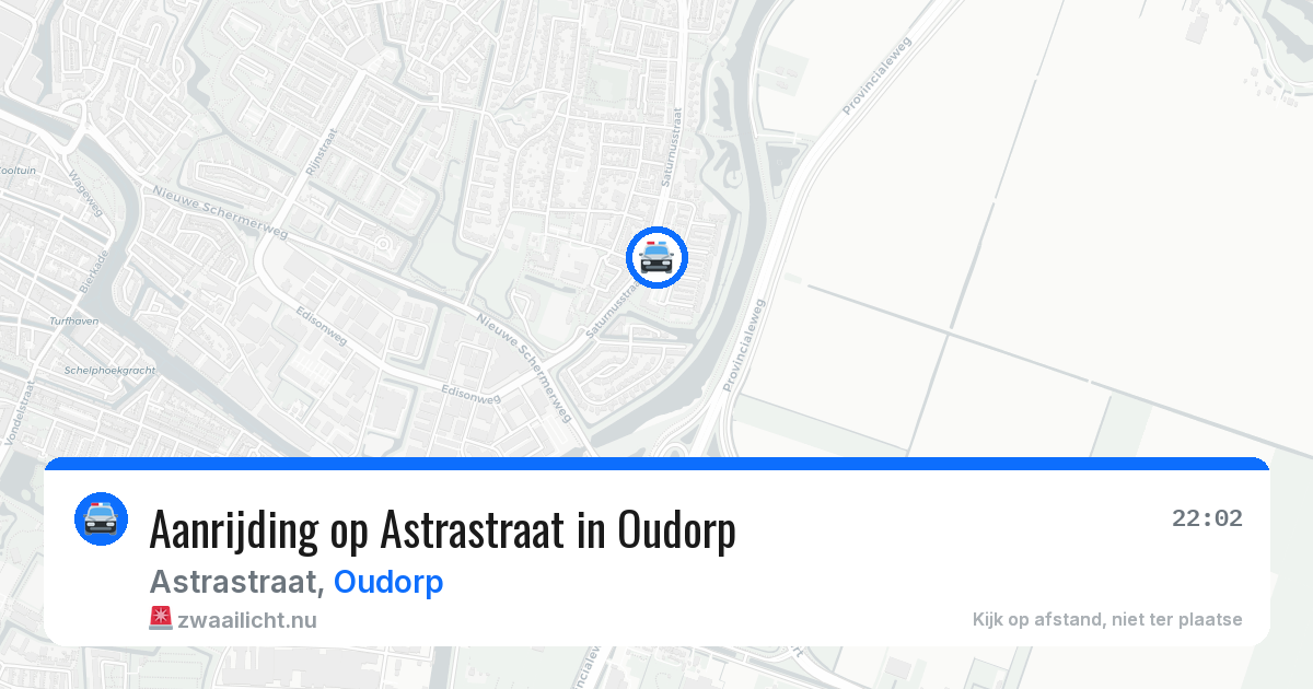 Aanrijding op Astrastraat in Oudorp — 15 mei 2026