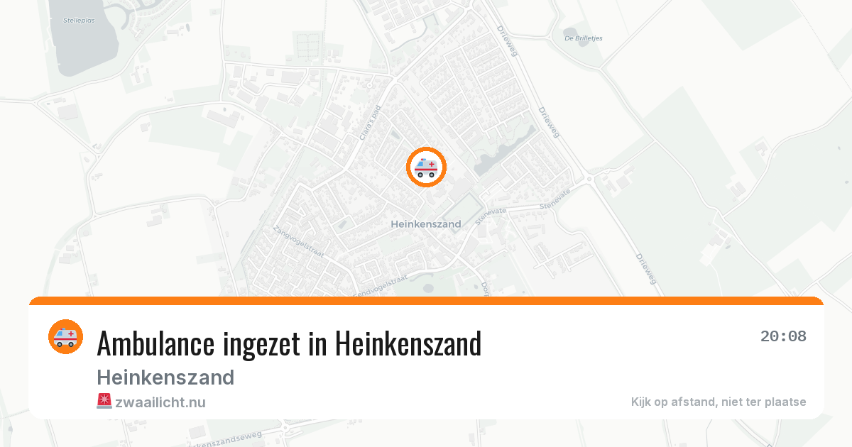 Ambulance ingezet in Heinkenszand — 12 jul 2026