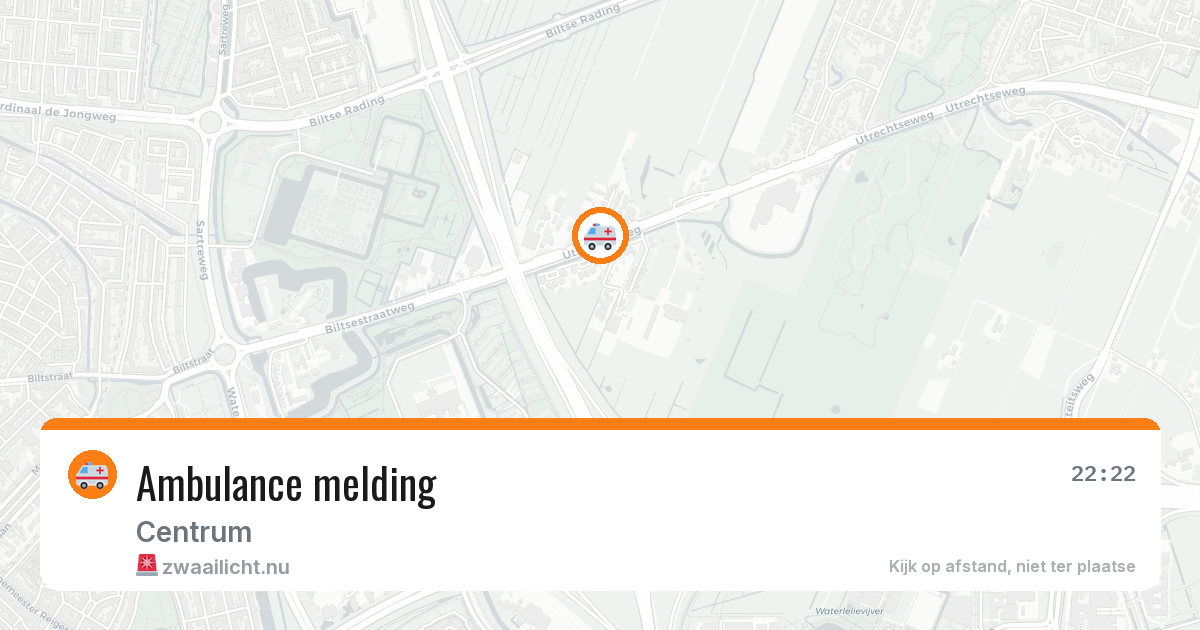 Ambulance melding — 28 jan 2026