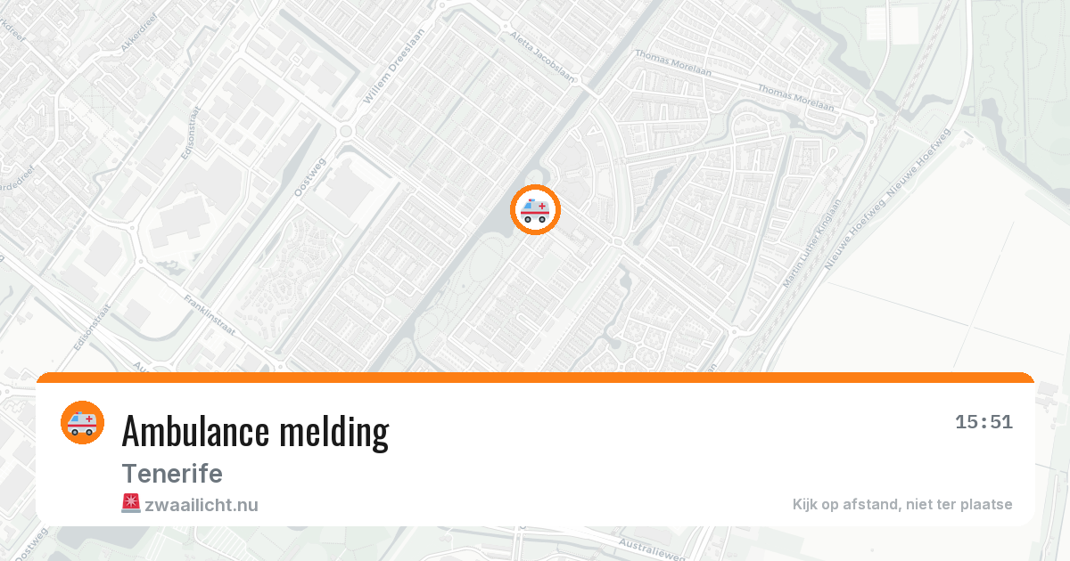 Ambulance melding — 10 feb 2026