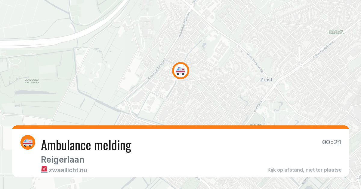 Ambulance melding — 11 feb 2026