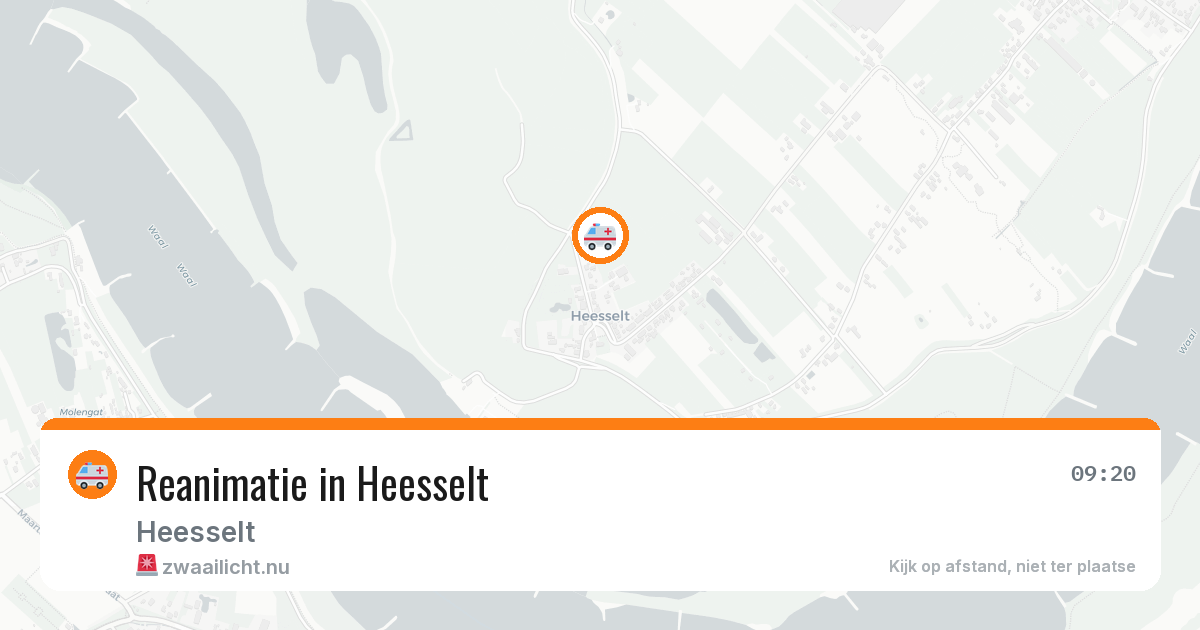 Reanimatie in Heesselt — 27 feb 2026