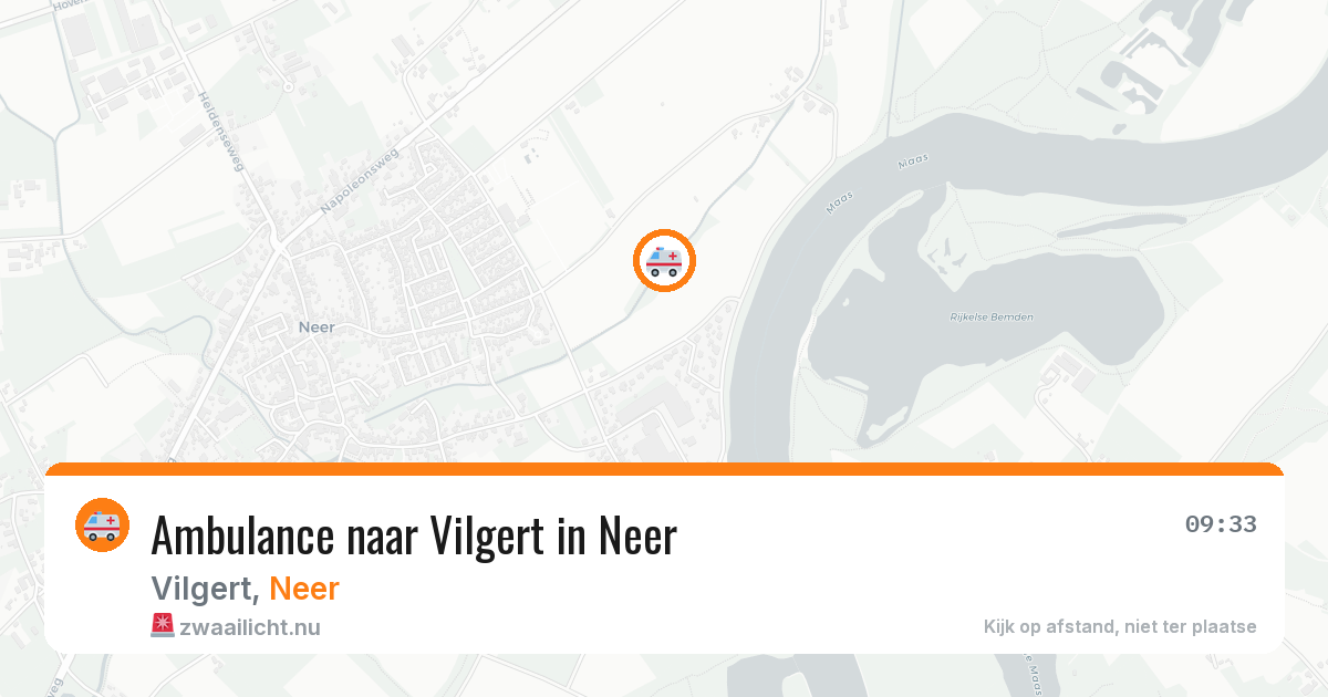Ambulance naar Vilgert in Neer — 21 jul 2026