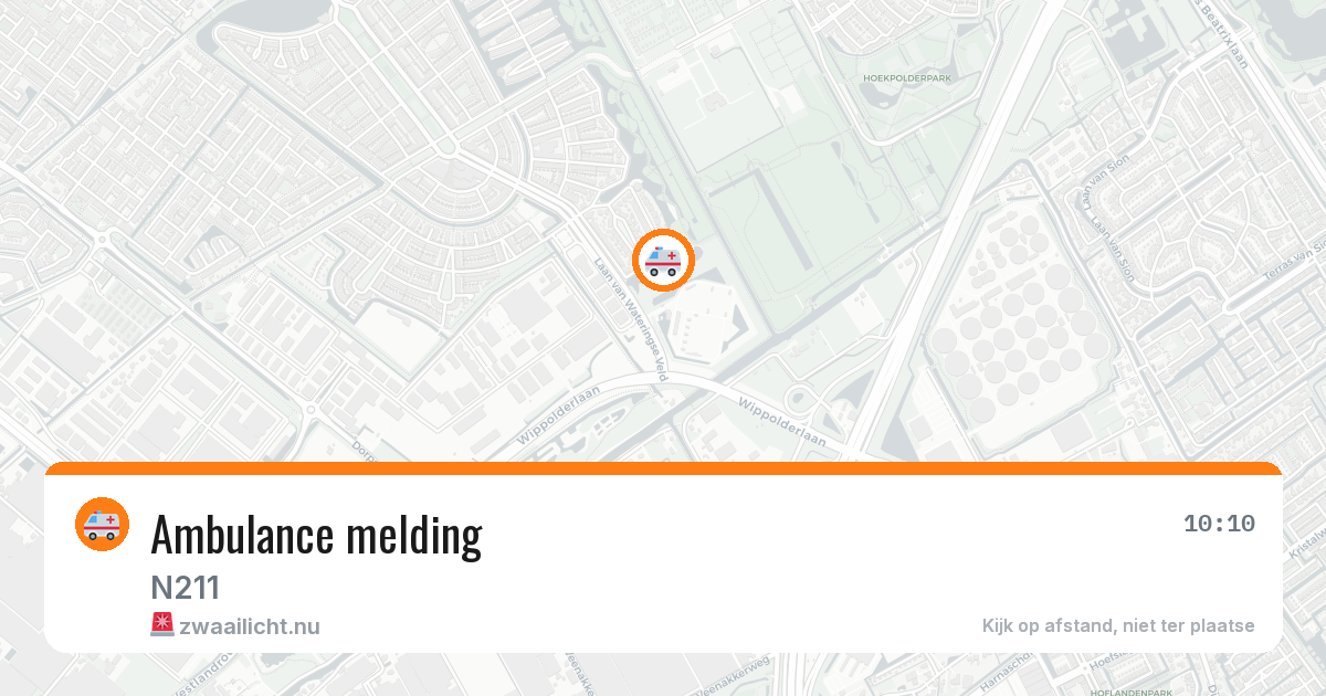 Ambulance melding — 12 apr 2026