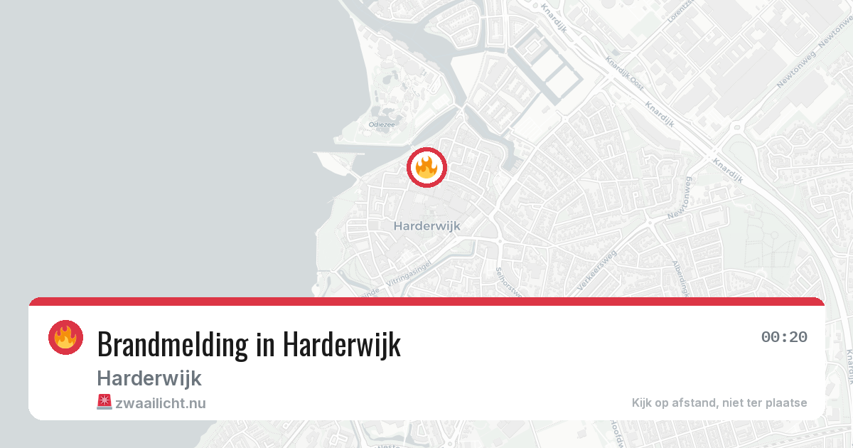 Brandmelding in Harderwijk — 3 jun 2026