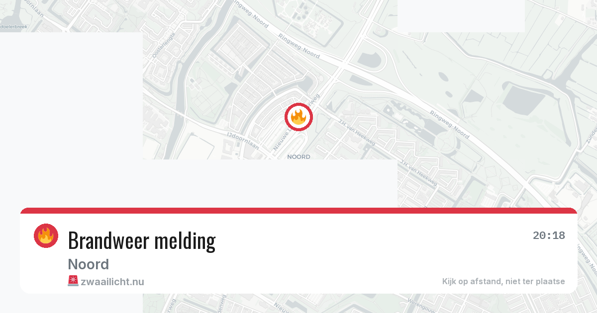 Brandweer melding — 10 jul 2026