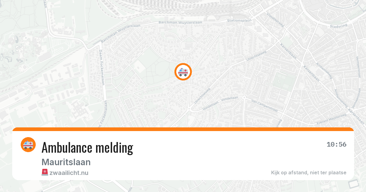Ambulance melding — 24 jul 2026