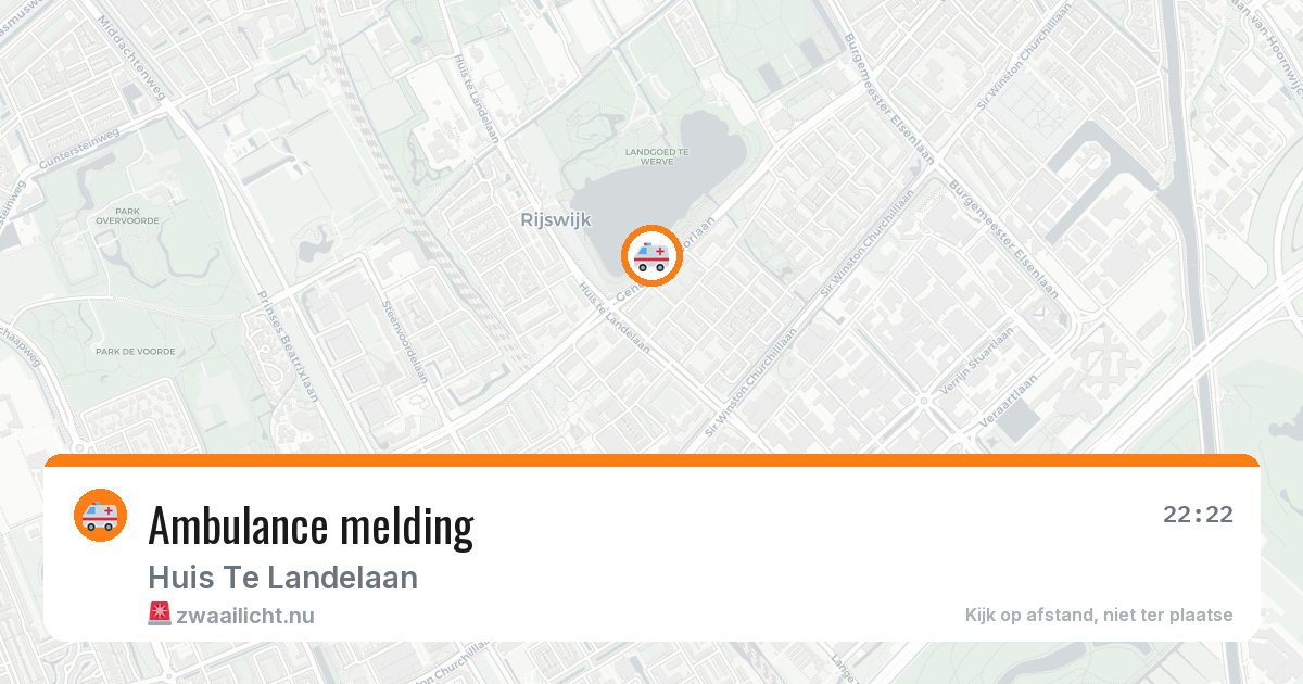 Ambulance melding — 9 feb 2026