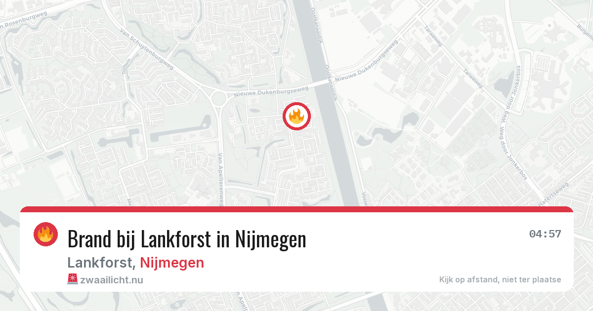 Brand bij Lankforst in Nijmegen — 8 jul 2026