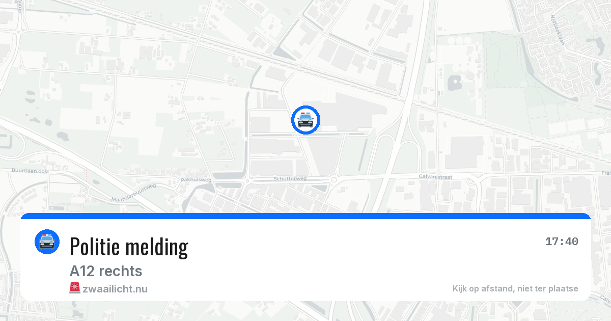 Politie melding — 31 mrt 2026