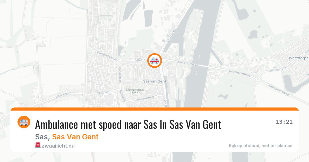 Ambulance met spoed naar Sas in Sas Van Gent — 12 feb 2026