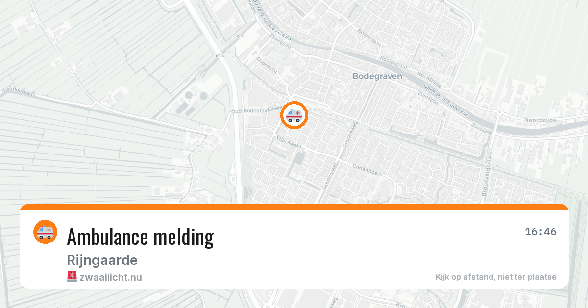 Ambulance melding — 3 feb 2026