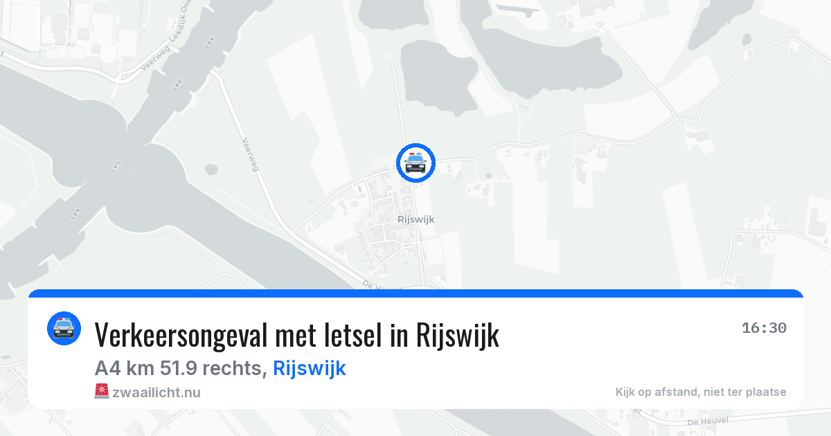 Verkeersongeval met letsel in Rijswijk — 11 mrt 2026