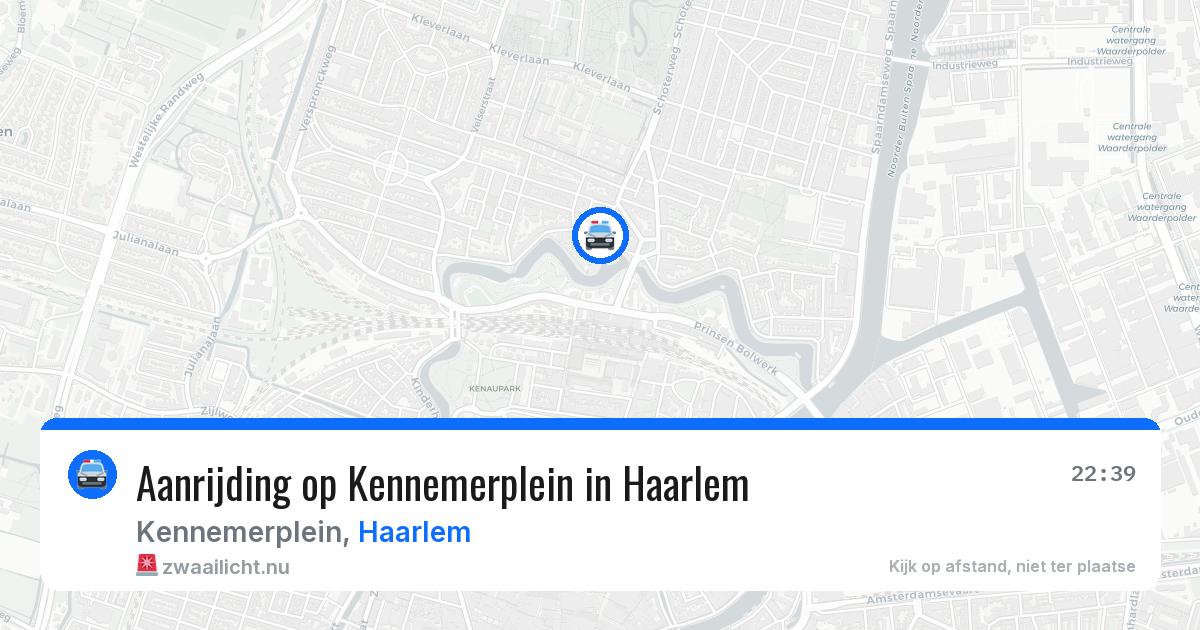 Aanrijding op Kennemerplein in Haarlem — 6 feb 2026