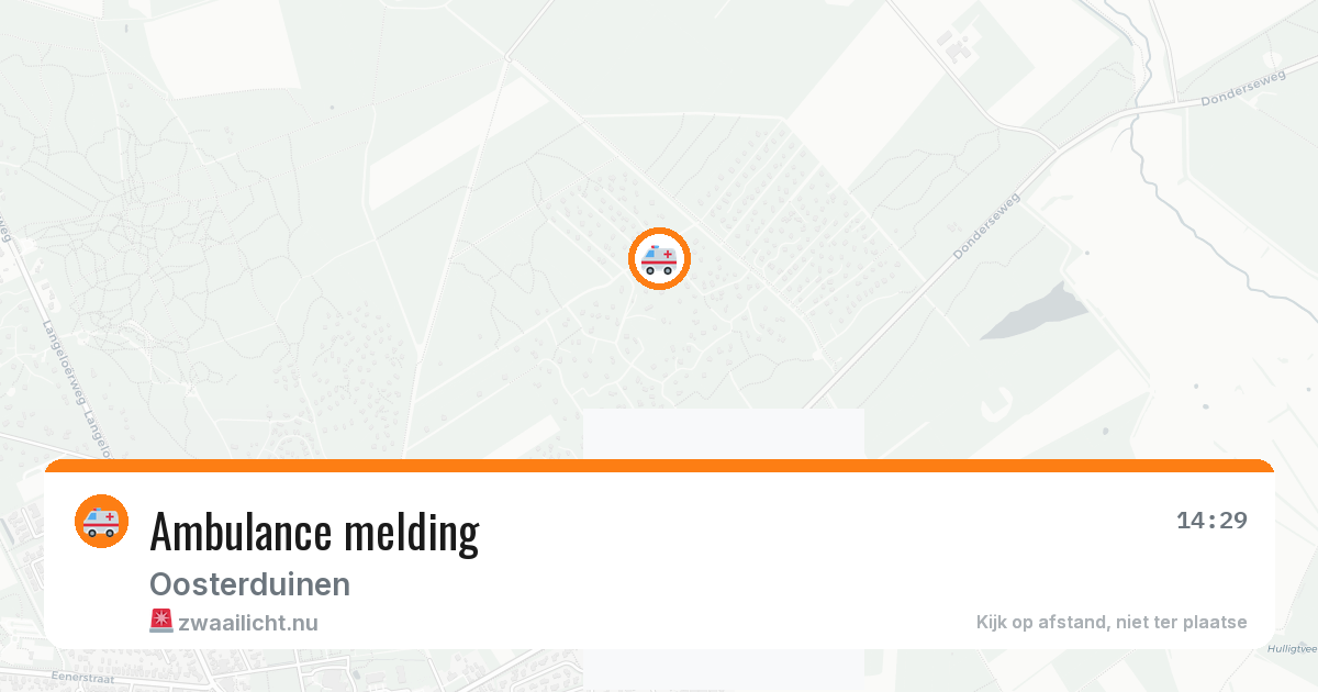 Ambulance melding — 6 jun 2026