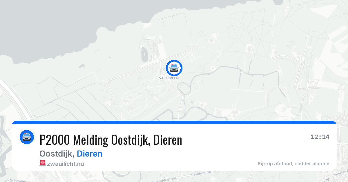 P2000 Melding Oostdijk, Dieren — 5 jun 2026