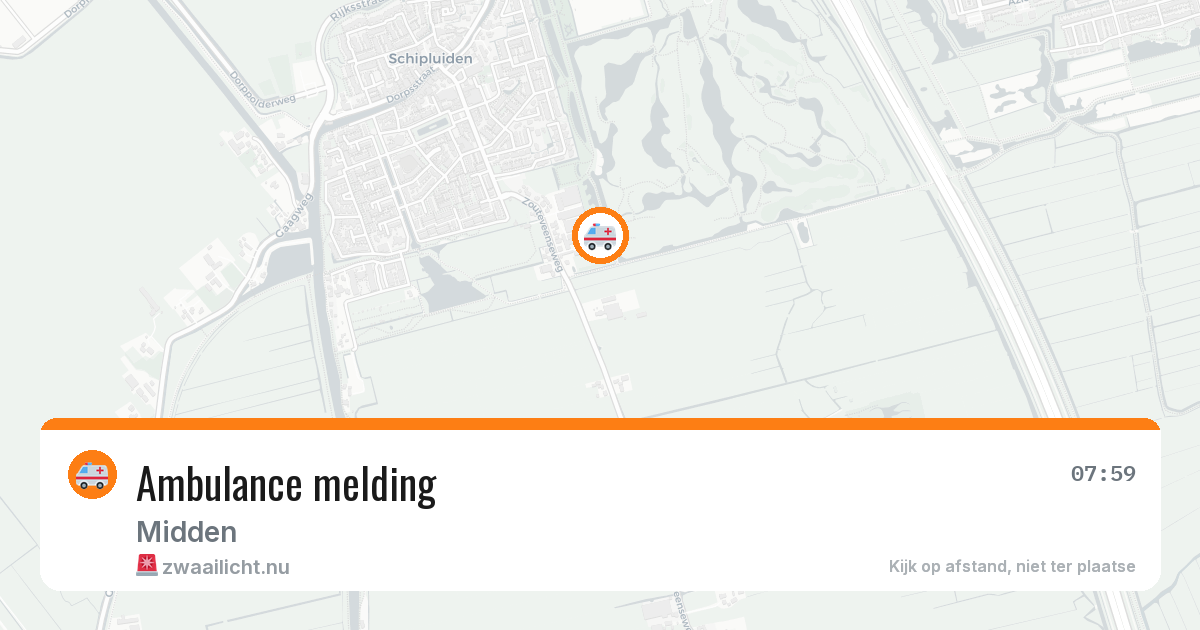 Ambulance melding — 14 jul 2026