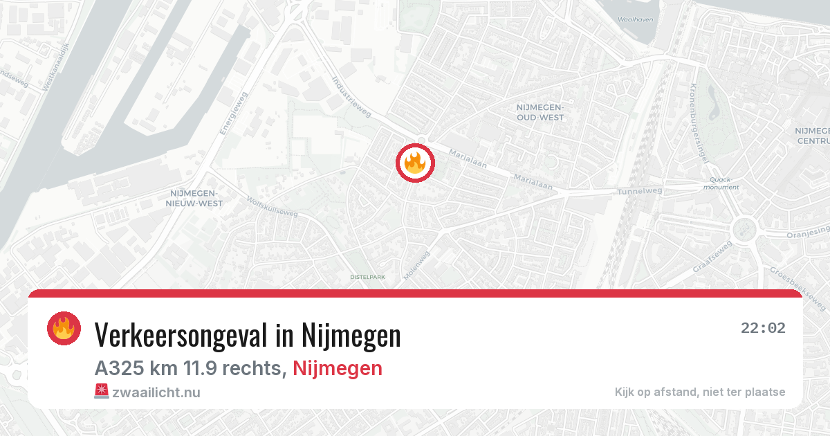 Verkeersongeval in Nijmegen — 17 mei 2026