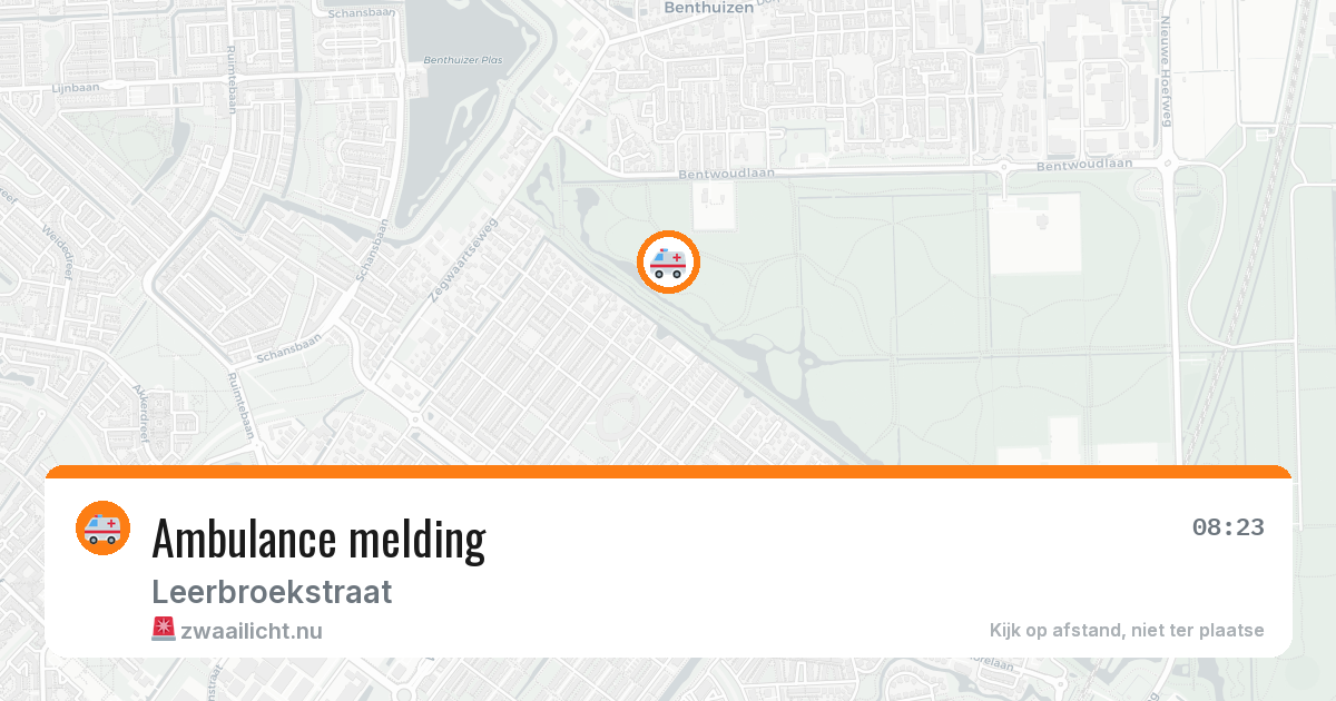 Ambulance melding — 12 feb 2026