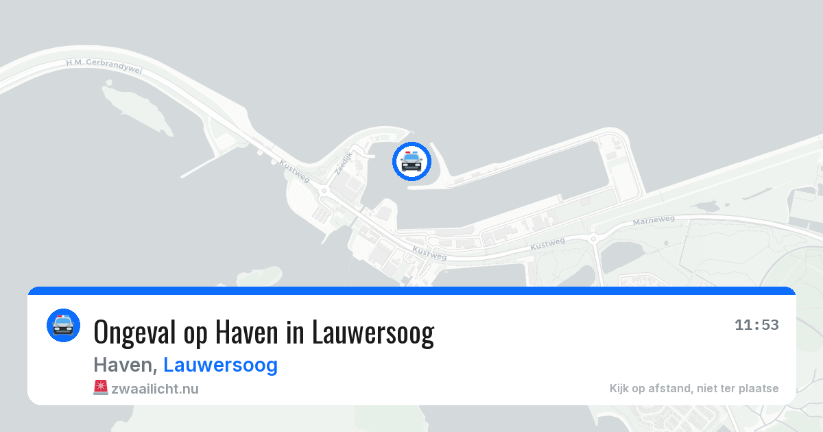 Ongeval op Haven in Lauwersoog — 12 mei 2026
