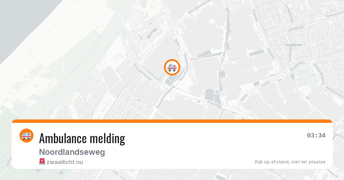 Ambulance melding — 22 jul 2026