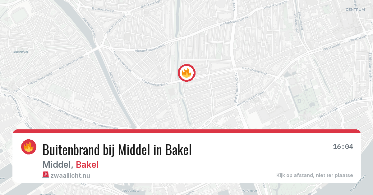Buitenbrand bij Middel in Bakel — 11 jul 2026