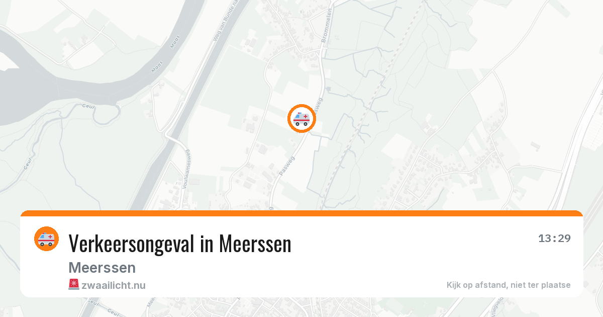 Verkeersongeval in Meerssen — 14 jul 2026
