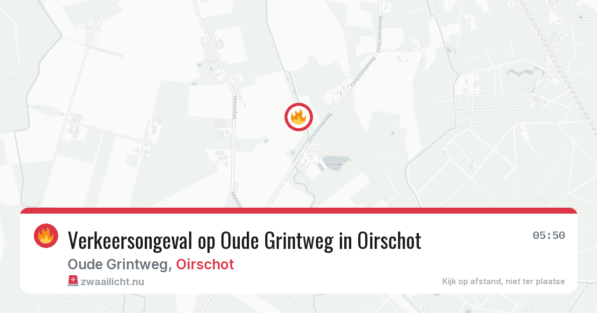 Verkeersongeval op Oude Grintweg in Oirschot — 7 jun 2026