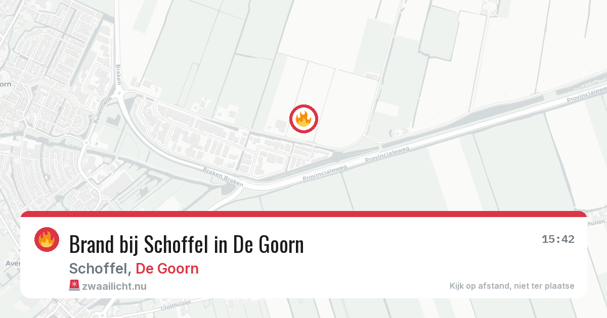 Brand bij Schoffel in De Goorn — 28 jan 2026