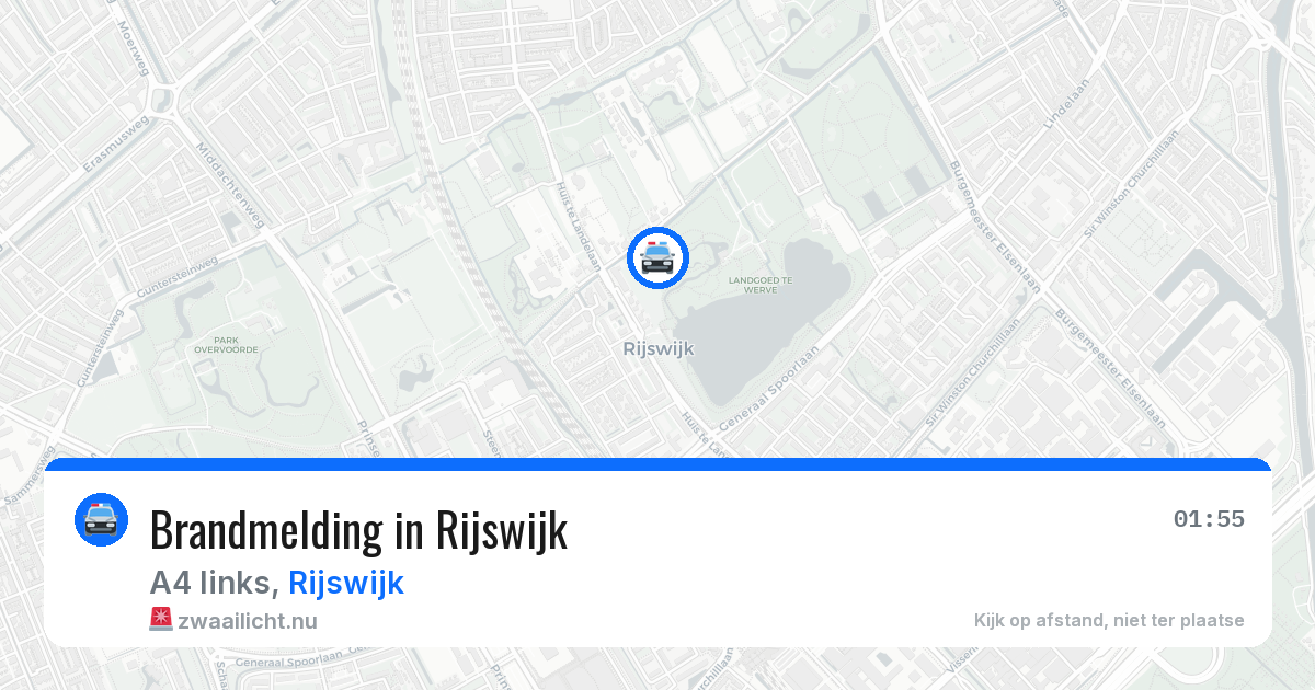 Brandmelding in Rijswijk — 6 jun 2026