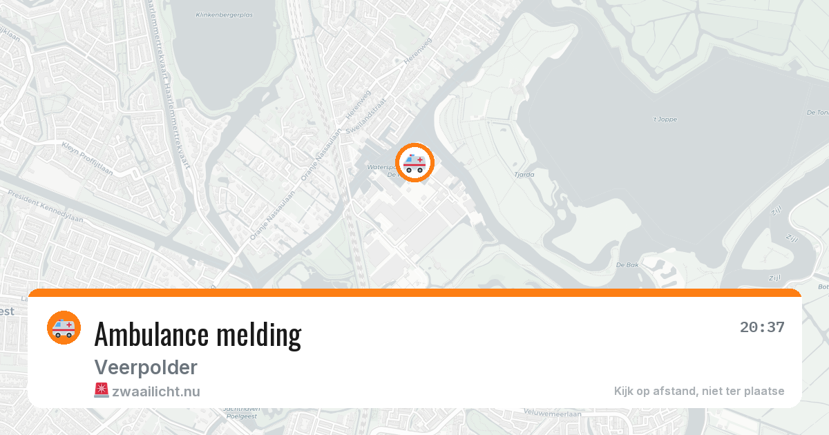 Ambulance melding — 9 jun 2026