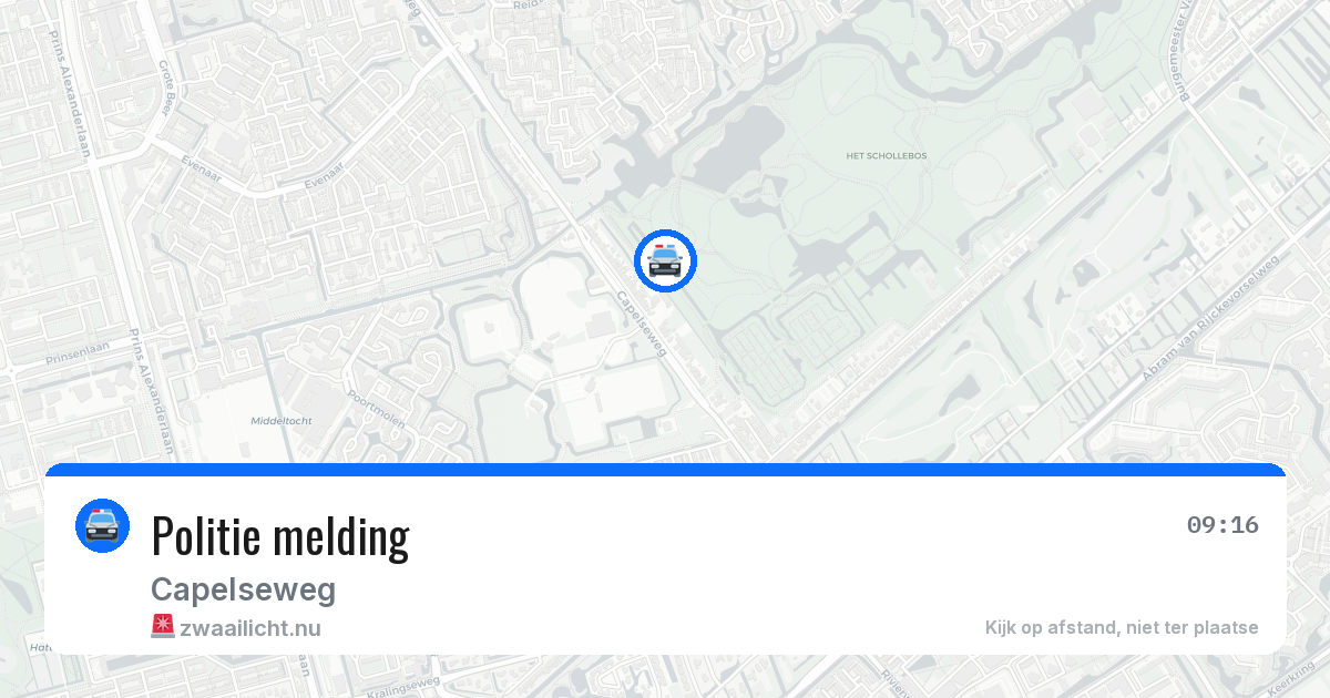 Politie melding — 14 jul 2026