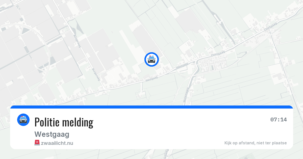 Politie melding — 17 jan 2026