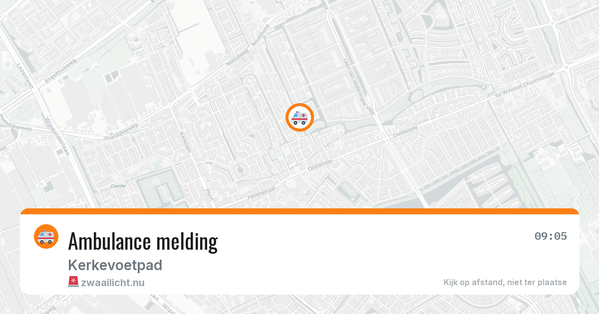 Ambulance melding — 12 jul 2026
