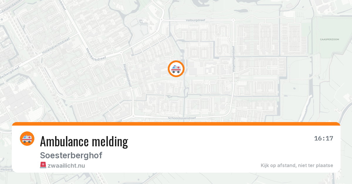 Ambulance melding — 11 feb 2026