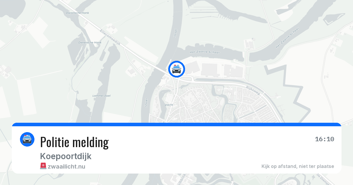 Politie melding — 11 mei 2026