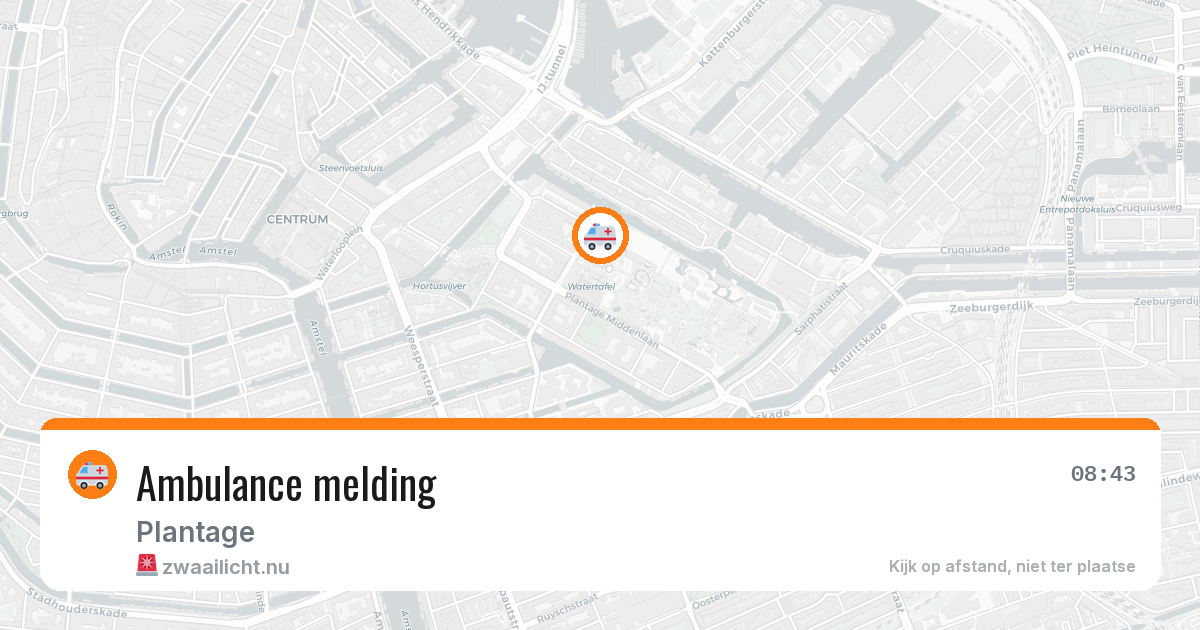 Ambulance melding — 7 jun 2026