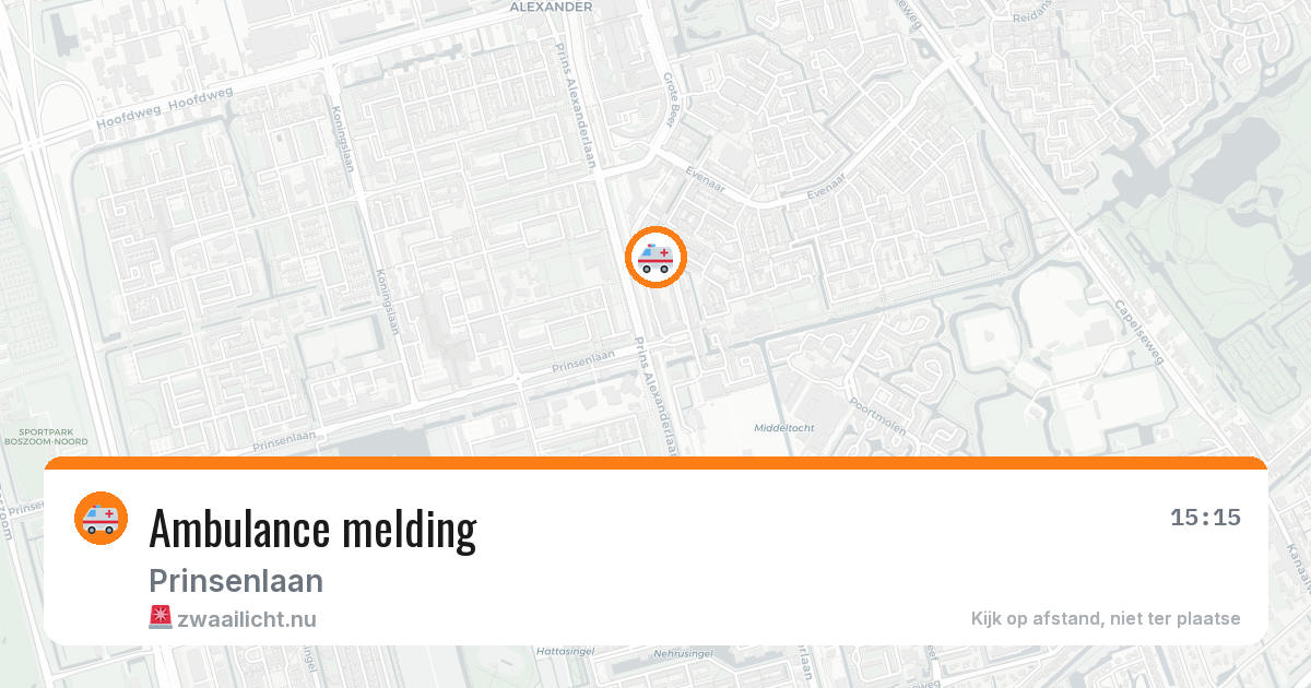 Ambulance melding — 4 jun 2026