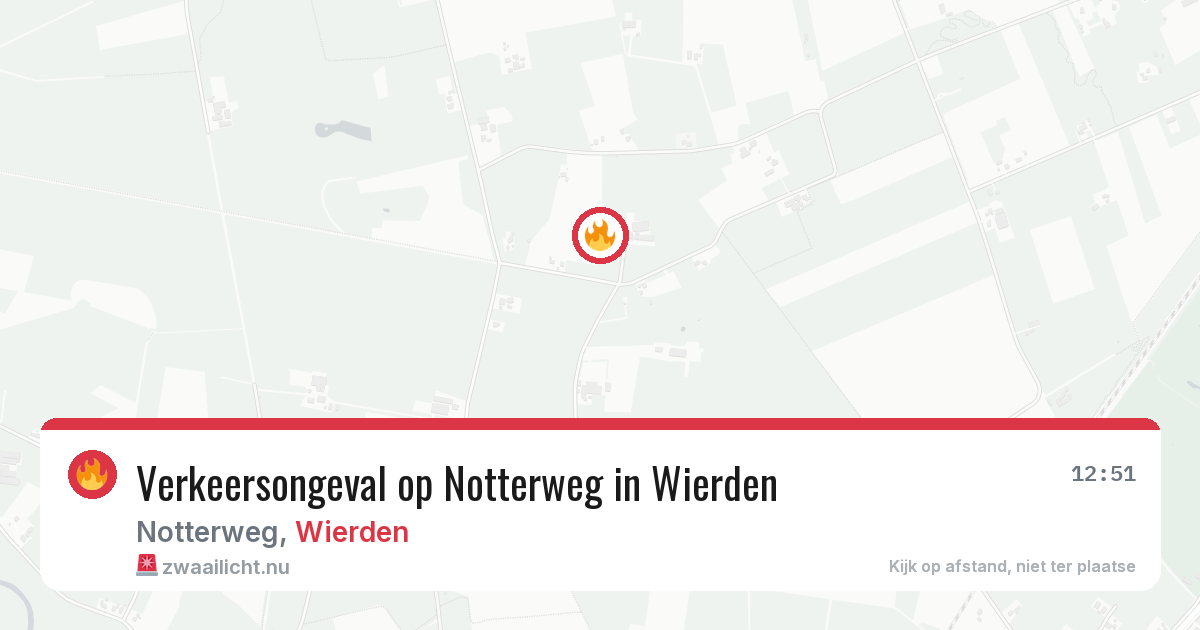 Verkeersongeval op Notterweg in Wierden — 28 mei 2026