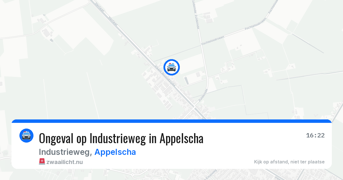 Ongeval op Industrieweg in Appelscha — 11 feb 2026
