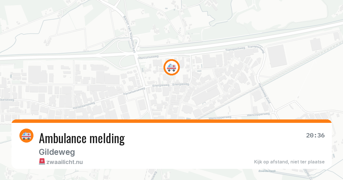 Ambulance melding — 19 jul 2026