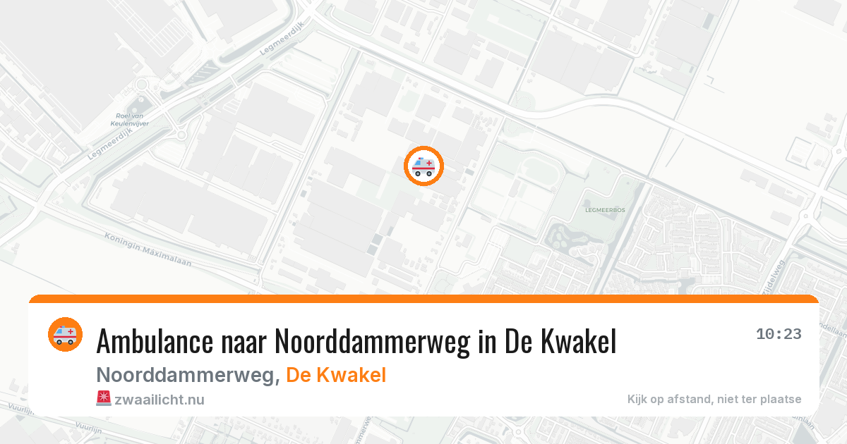 Ambulance naar Noorddammerweg in De Kwakel — 6 apr 2026