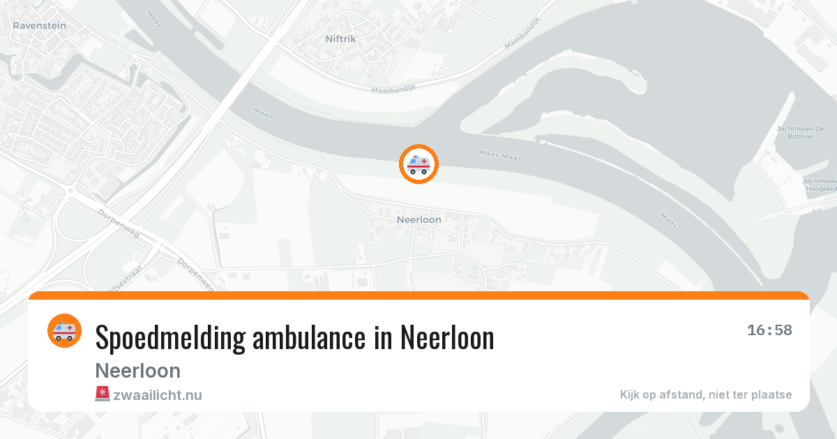Spoedmelding ambulance in Neerloon — 21 feb 2026