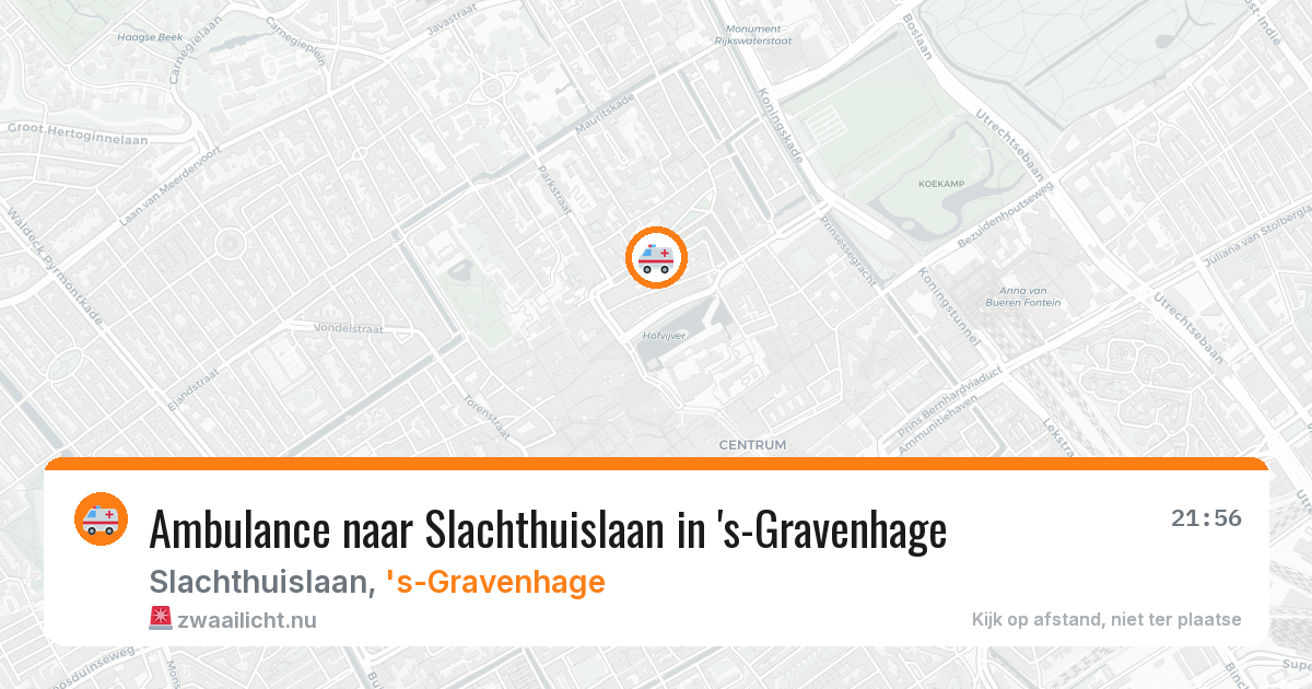 Ambulance naar Slachthuislaan in 's-Gravenhage — 2 feb 2026