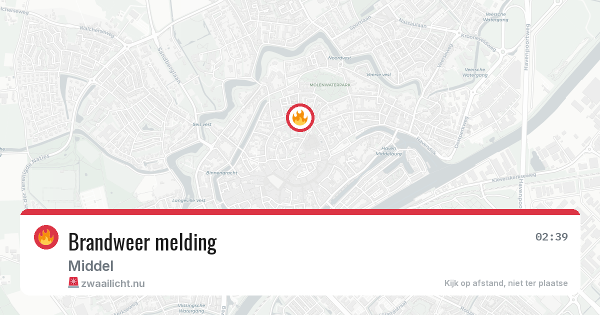 Brandweer melding — 23 feb 2026