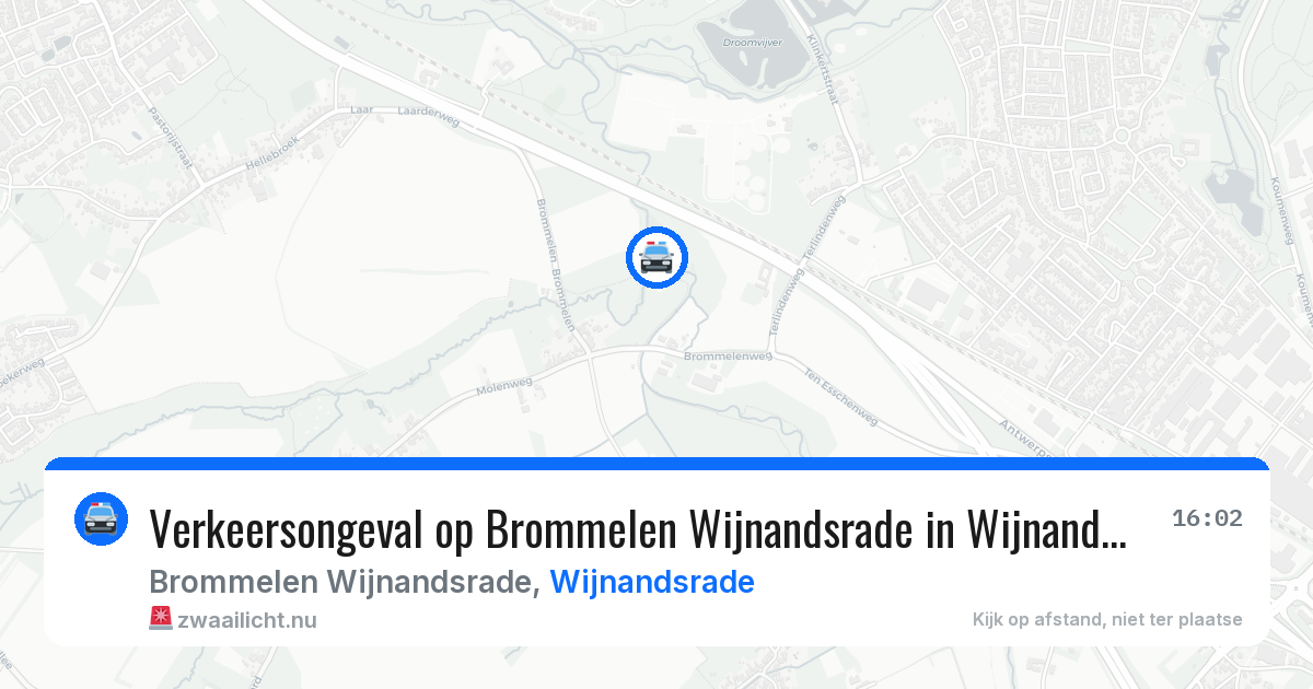 Verkeersongeval op Brommelen Wijnandsrade in Wijnandsrade — 1 mei 2026