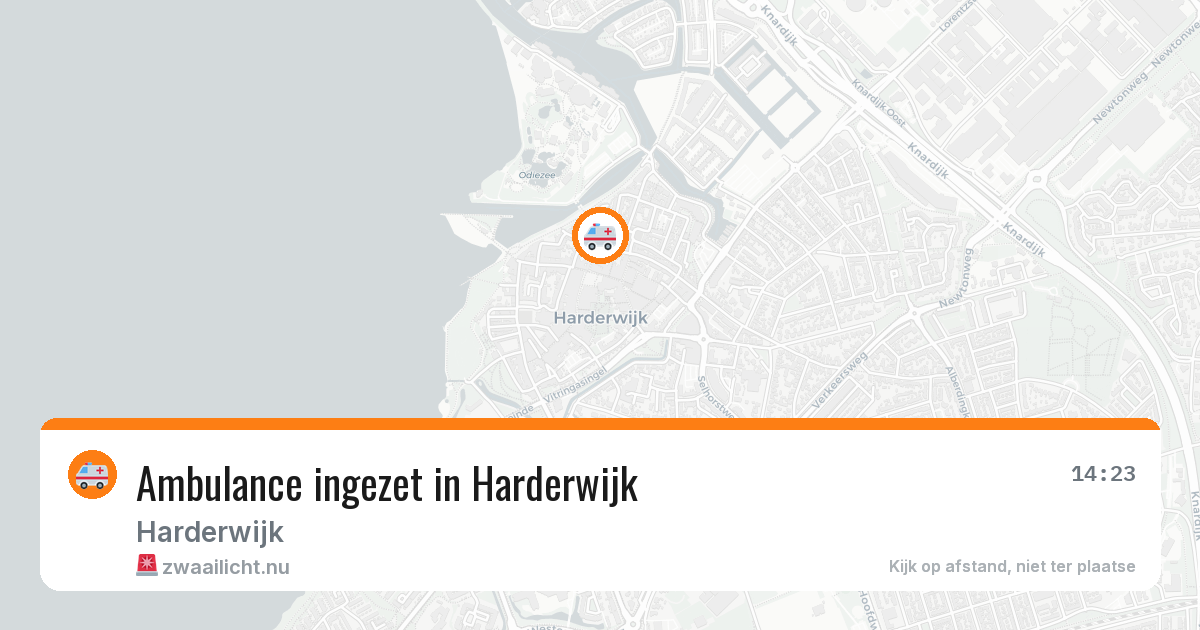 Ambulance ingezet in Harderwijk — 5 jun 2026