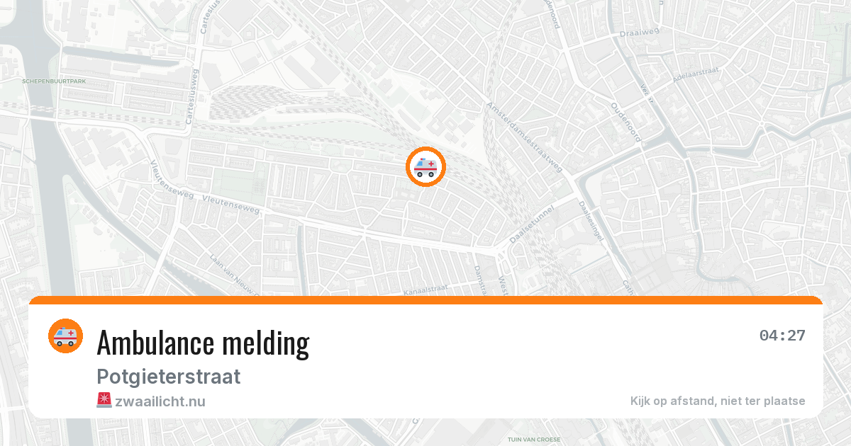 Ambulance melding — 16 jul 2026